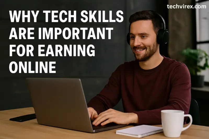 why tech skills are important for earning online