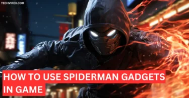 how to use spiderman gadgets in game