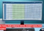 need ai tool for create excel sheet data for inventory