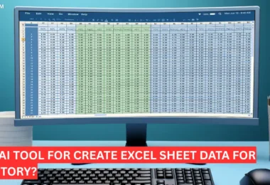 need ai tool for create excel sheet data for inventory