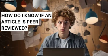 how do i know if an article is peer reviewed