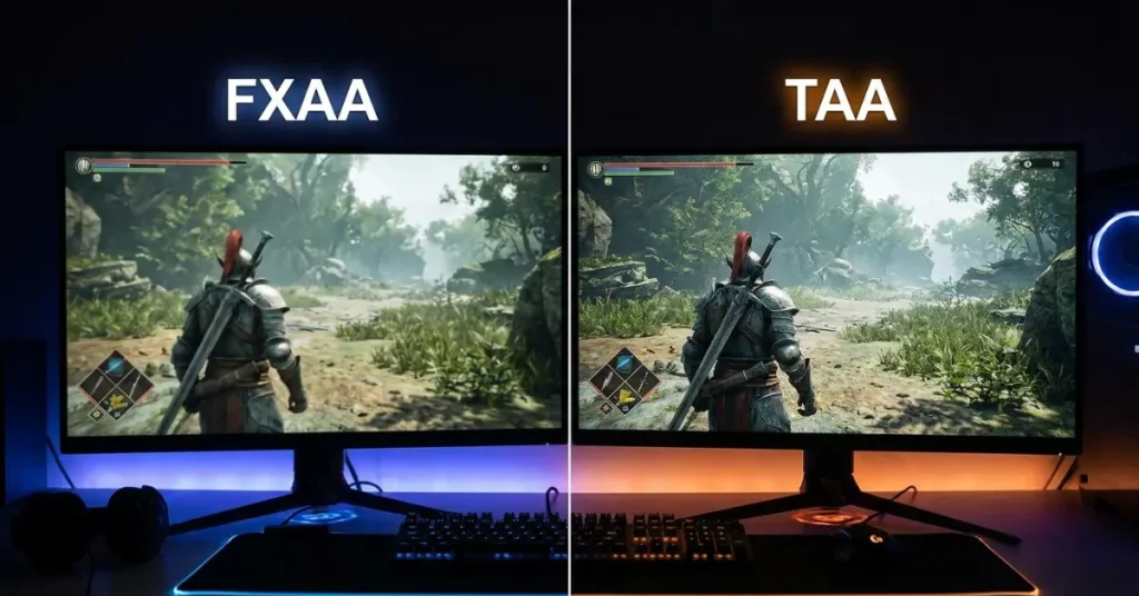 FXAA vs TAA: Which Anti-Aliasing Should You Use? fxaa vs taa