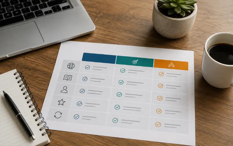 how it compares to other content models