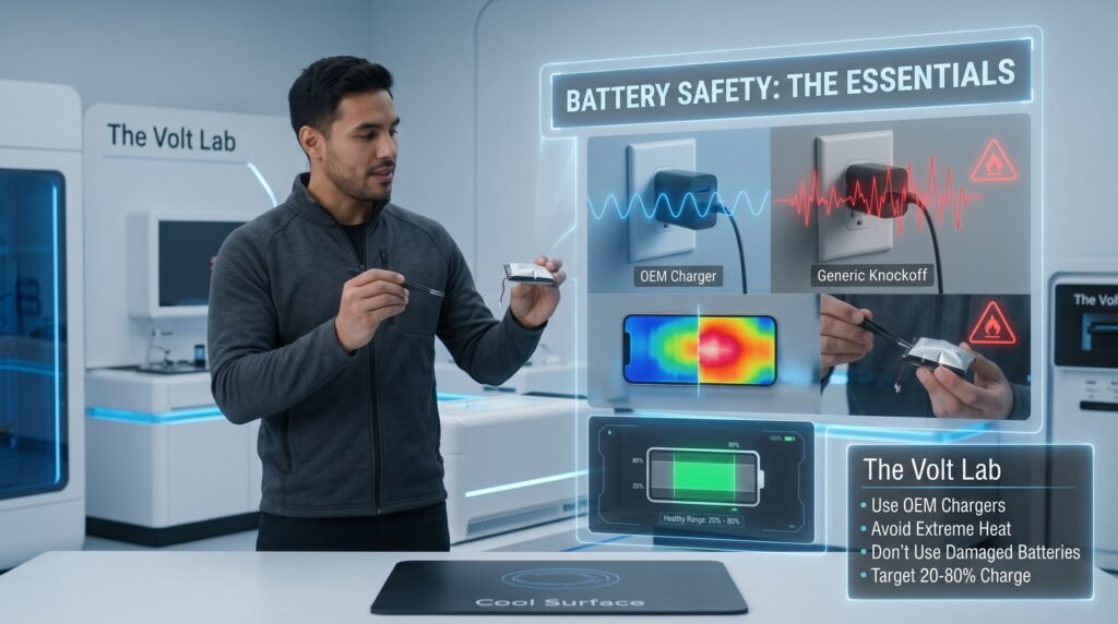 Tech & Battery Safety: Best Practices for High-Power Gadgets & Lithium-Ion Devices Tech & Battery Safety
